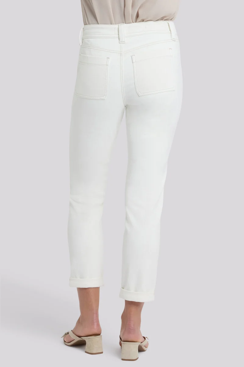 Margot Girlfriend Jeans | Vintage White