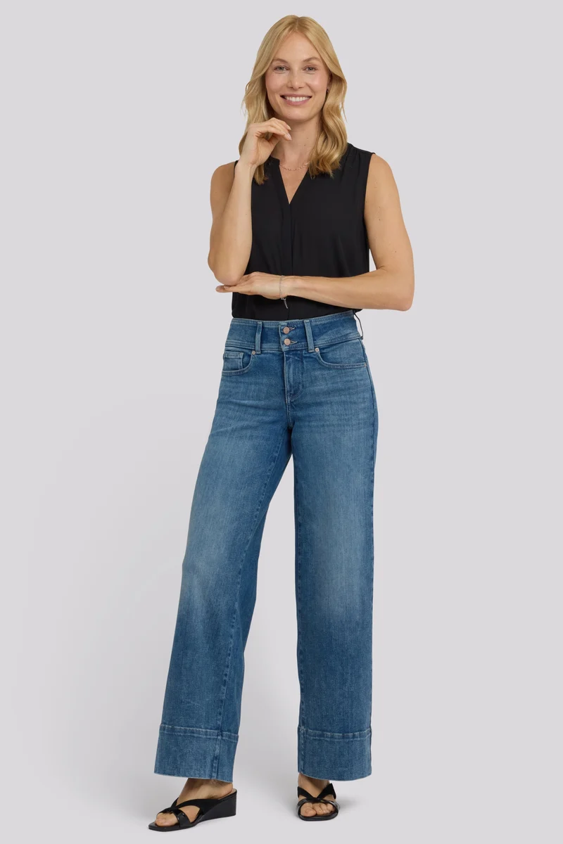 Teresa Wide Leg Jeans aus Re-New Denim | Breezy Palms