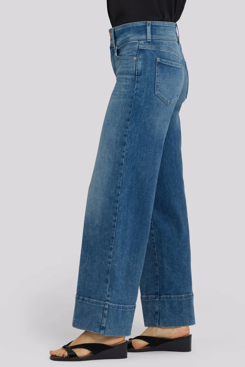 Teresa Wide Leg Jeans aus Re-New Denim | Breezy Palms