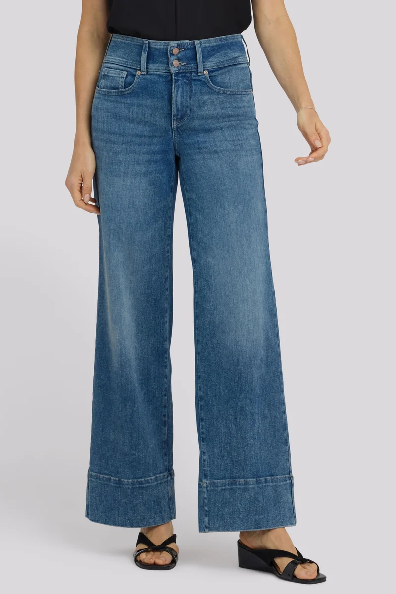 Teresa Wide Leg Jeans aus Re-New Denim | Breezy Palms