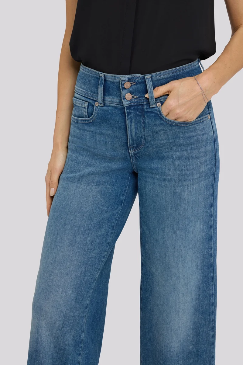 Teresa Wide Leg Jeans aus Re-New Denim | Breezy Palms