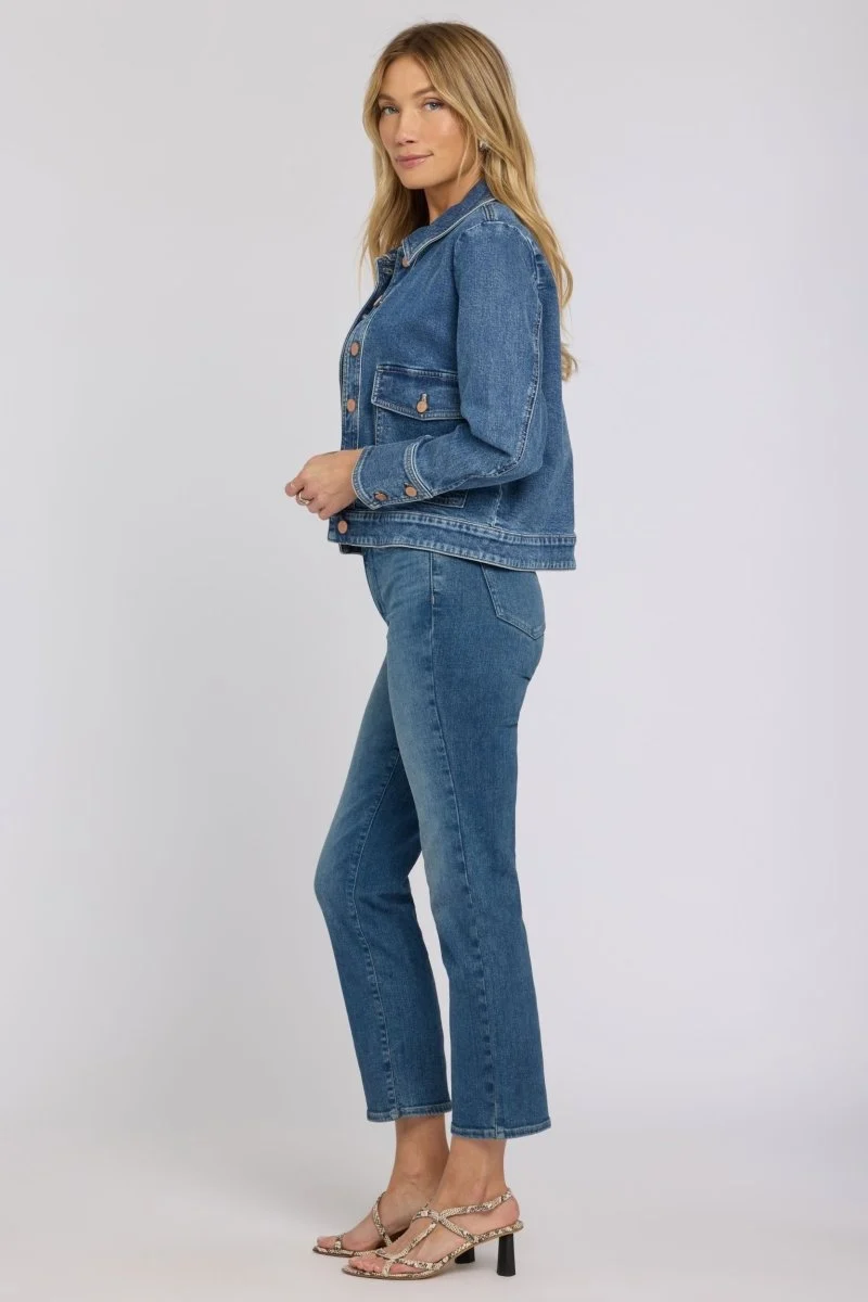 Denim Jacket mit Oversize Pockets | Salton
