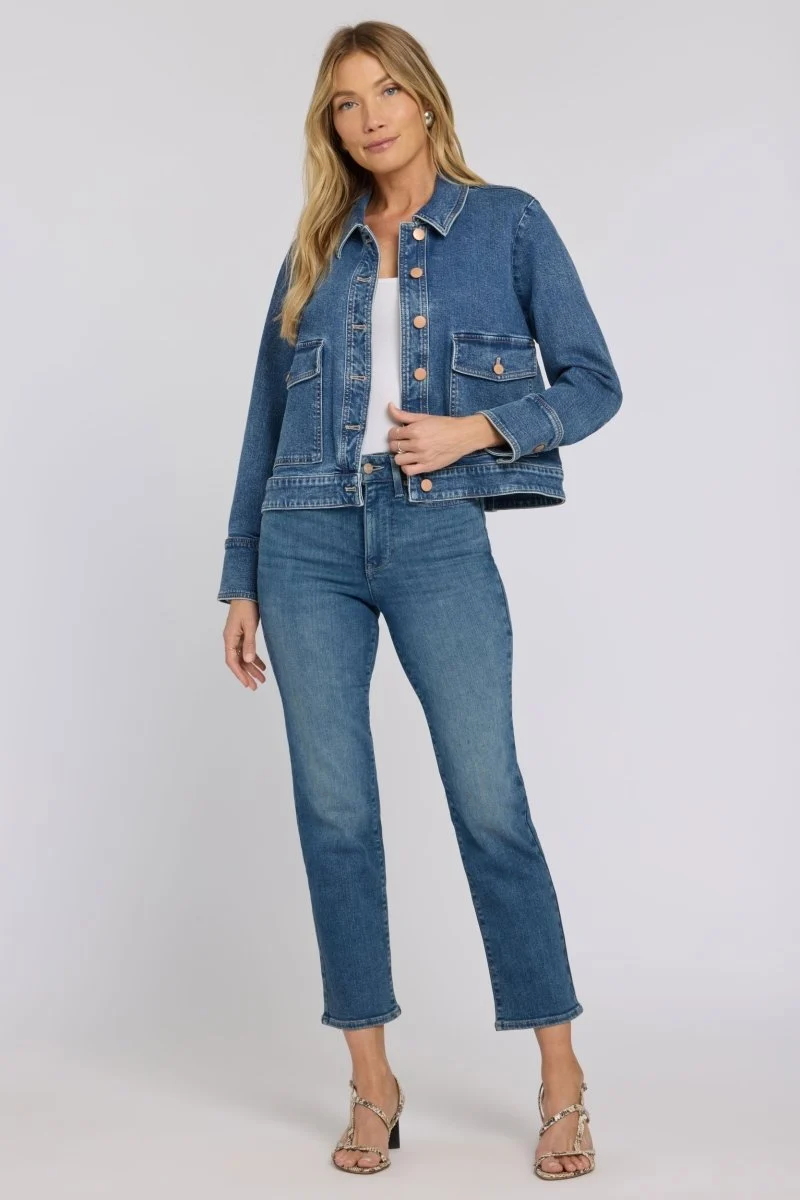 Denim Jacket mit Oversize Pockets | Salton