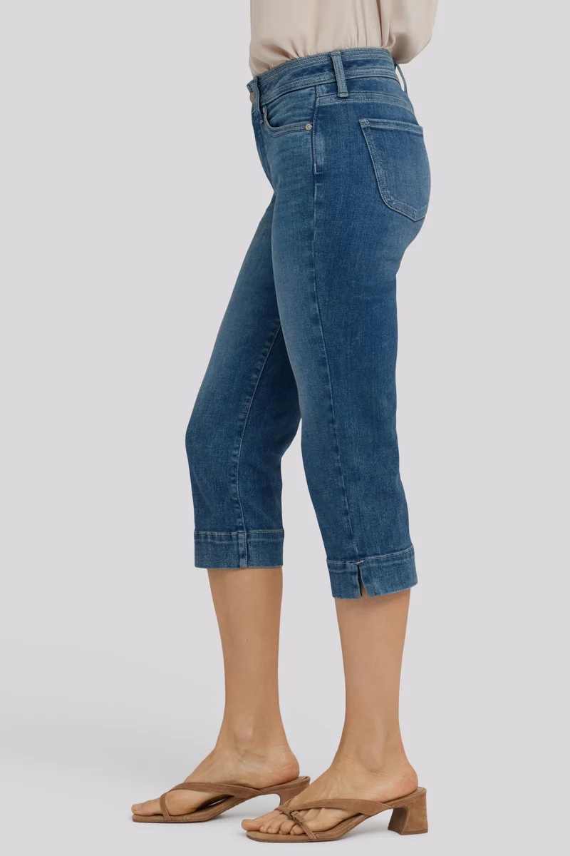 Marilyn Straight Crop Jeans In Re-New Denim | Breezy Palms