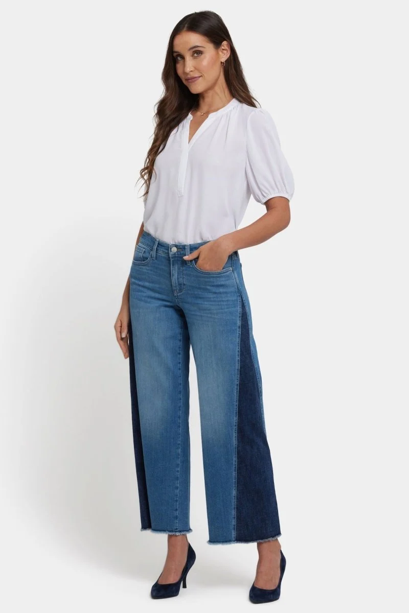 Teresa Wide Leg Ankle | Avenue Blue