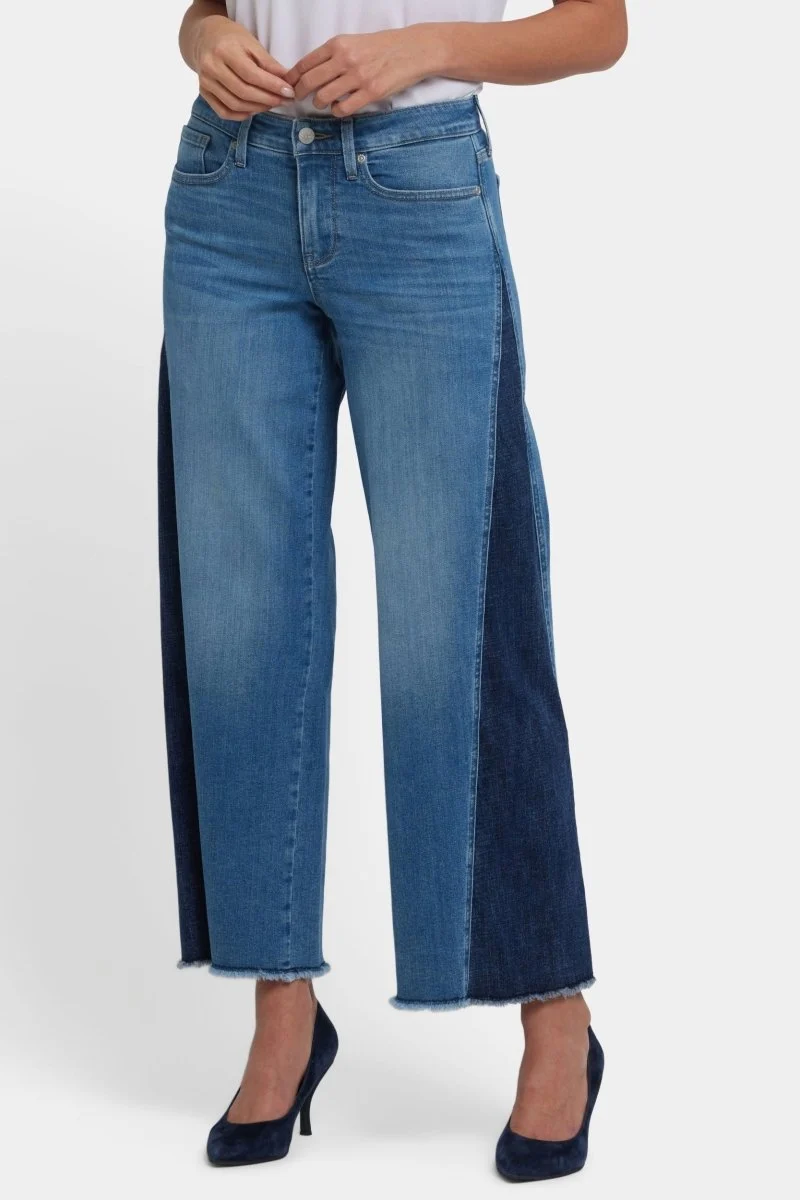 Teresa Wide Leg Ankle | Avenue Blue