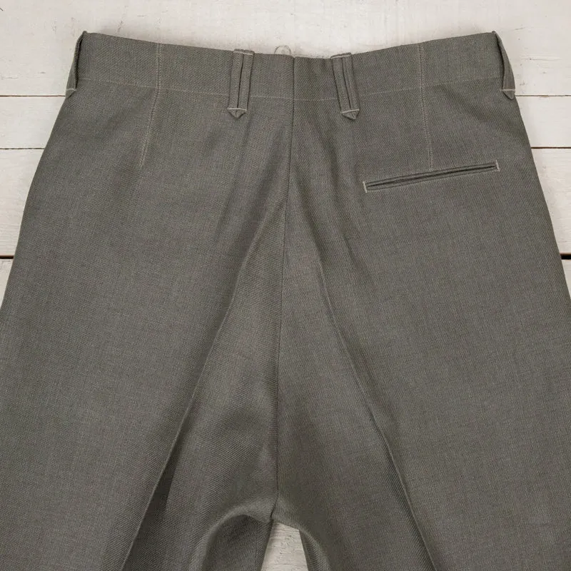 Pier Trousers Double Face Linen Serge Sage
