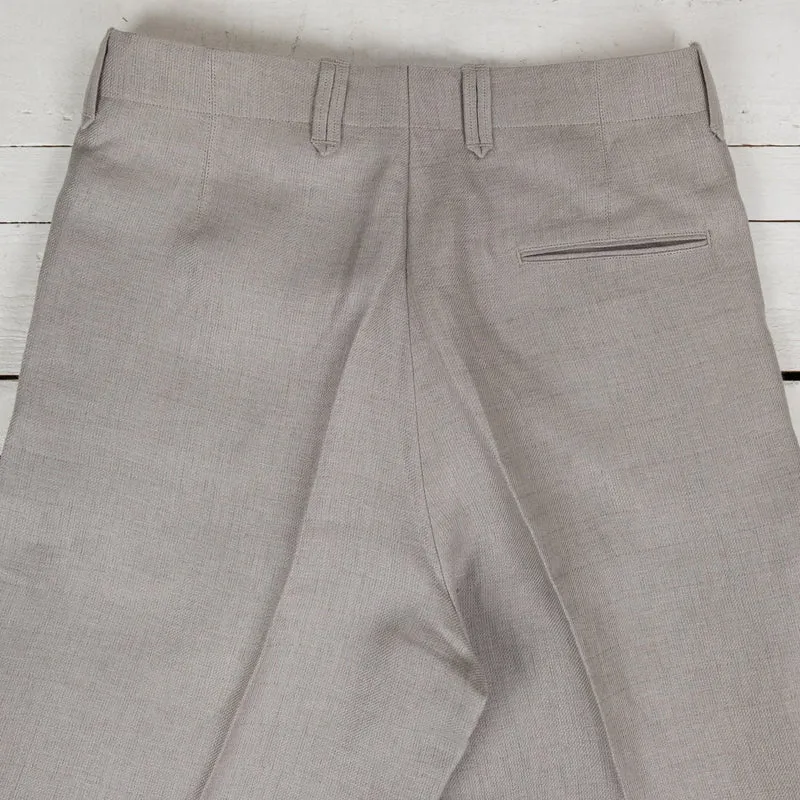 Pier Trousers Double Face Linen Serge Natural