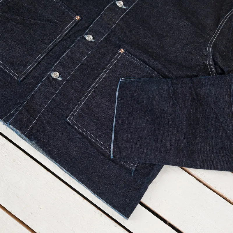 Cross Cut Jeans Jacket Rinsed