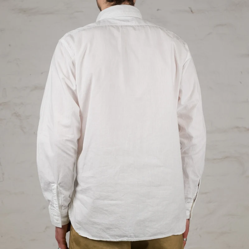 Chambray Work Shirt White
