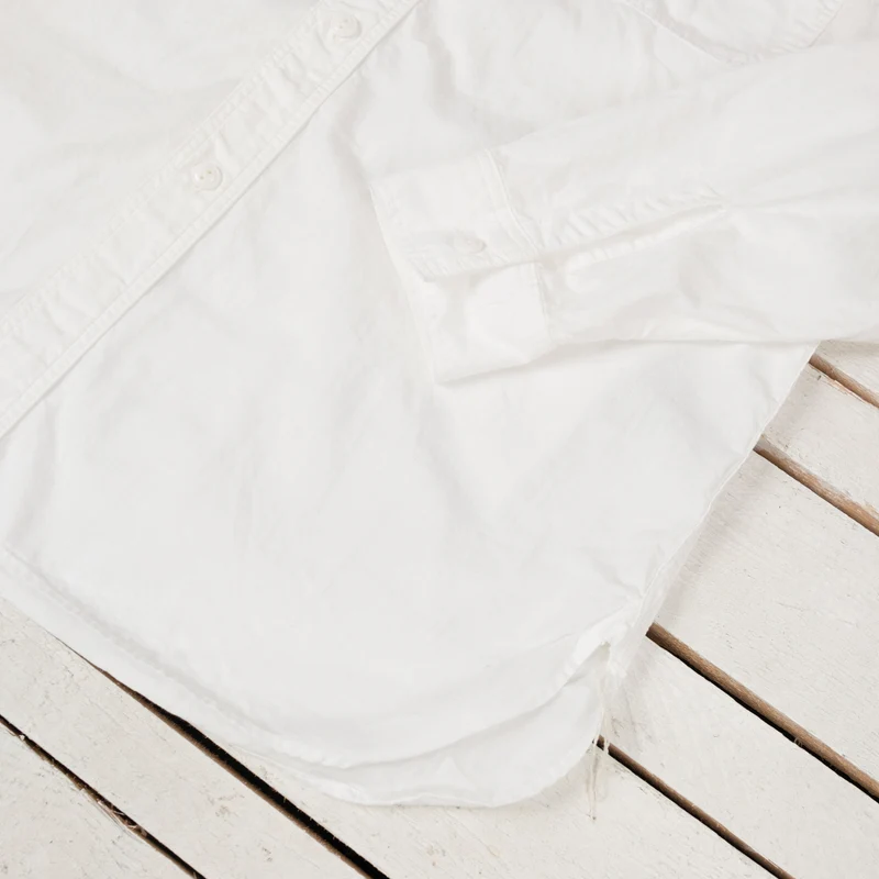 Chambray Work Shirt White
