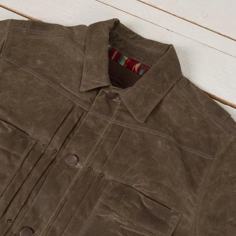 Riders Jacket Waxed Oak