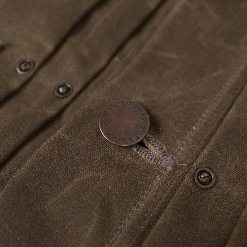 Riders Jacket Waxed Oak