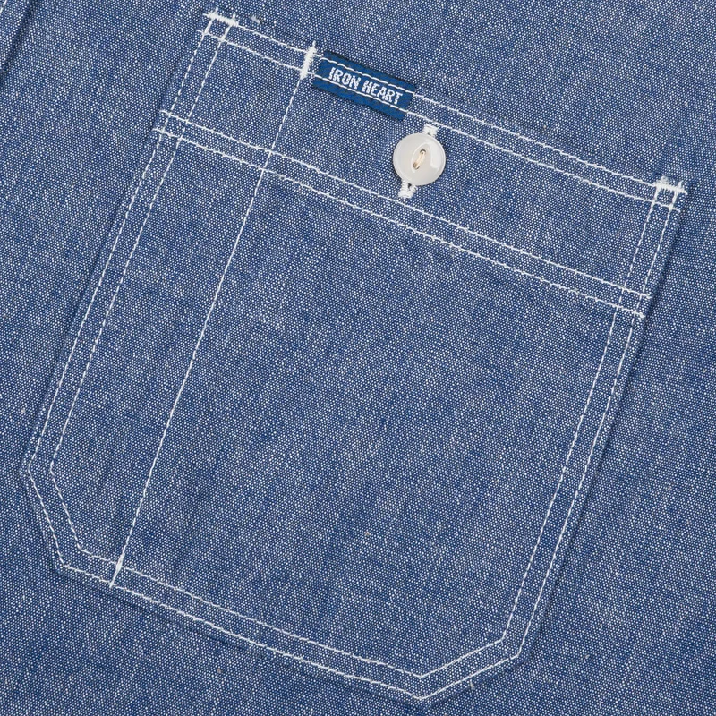 IHSH-21-BLU 10 oz. Chambray Work Shirt