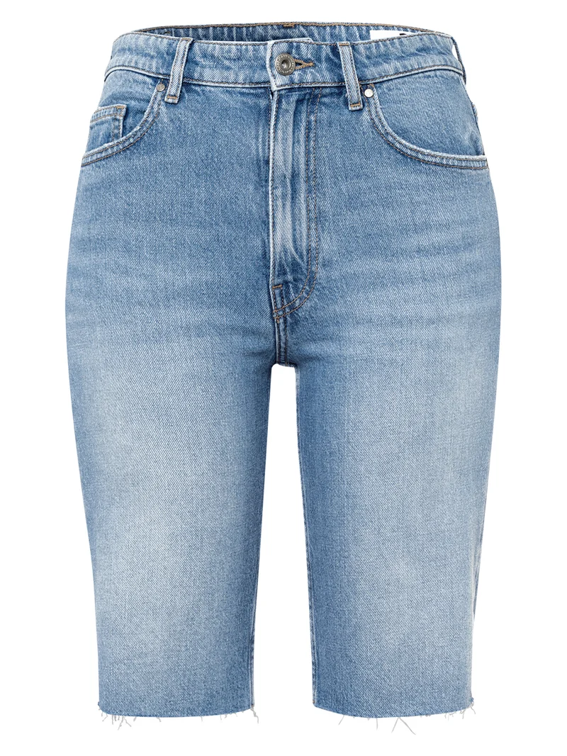 Marisa Damen Jeans Shorts hellblau