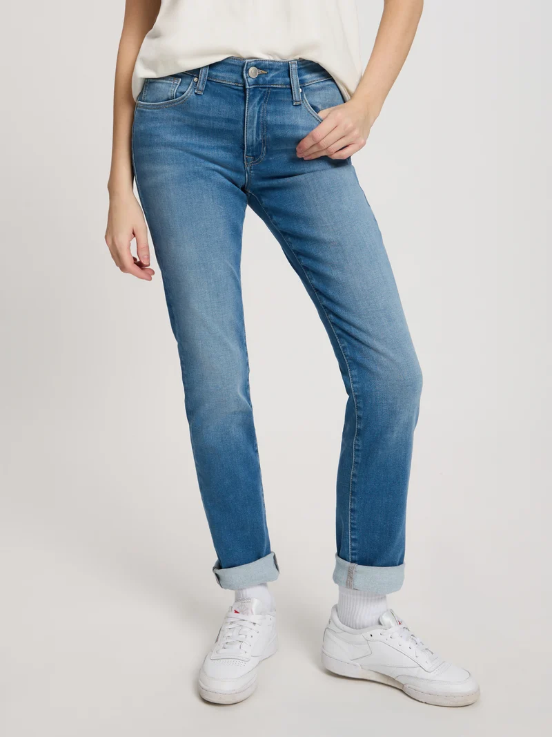 ANYA | SLIM FIT SWEAT DENIM