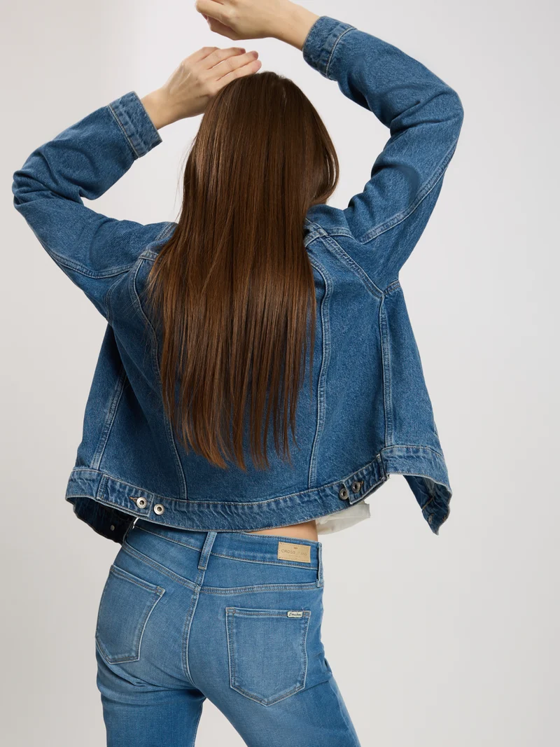 ANYA | SLIM FIT SWEAT DENIM