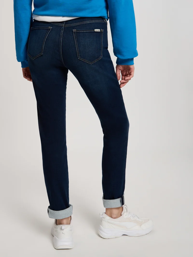 ANYA | SLIM FIT SWEAT DENIM