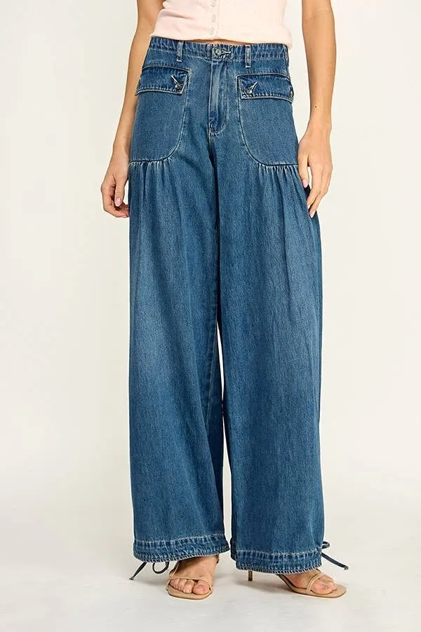 Lotus Balloon Denim
