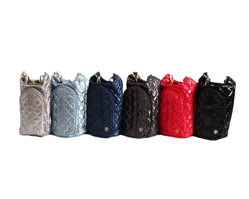 Drink Carrier Crossbody Bag Espresso