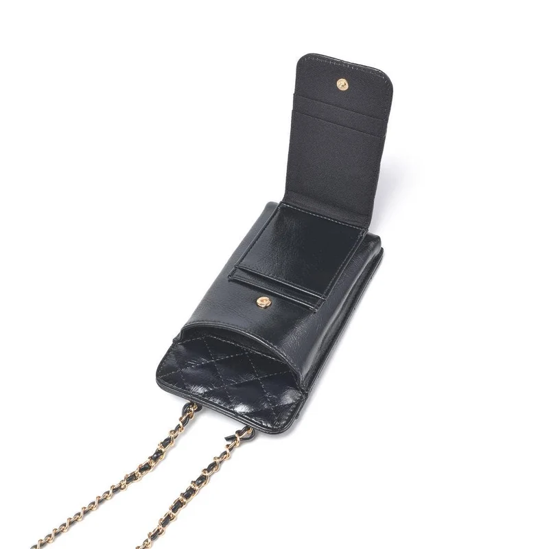 Brianna 2.0 Cell Phone Crossbody: Ivory