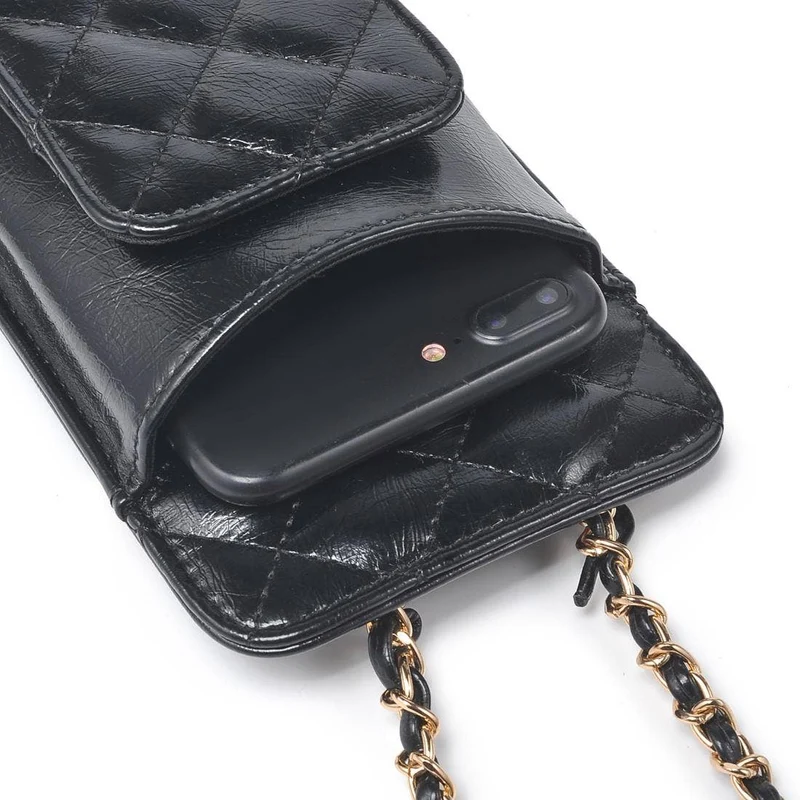 Brianna 2.0 Cell Phone Crossbody: Ivory