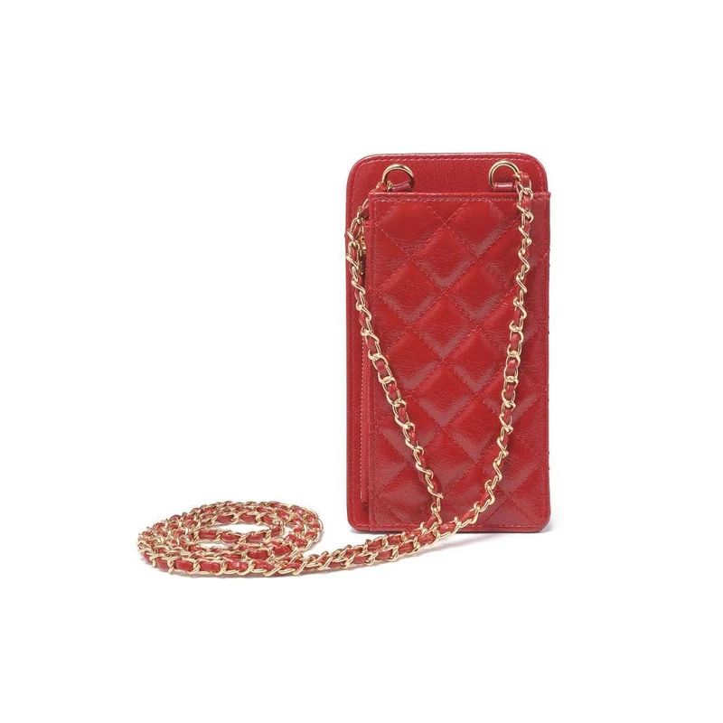 Brianna 2.0 Cell Phone Crossbody: Ivory