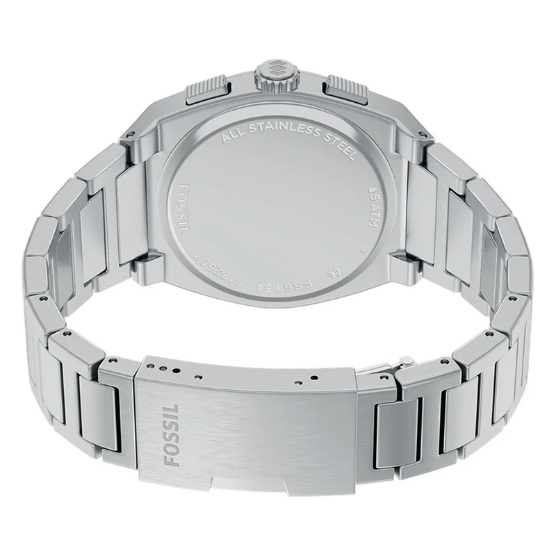 Fossil Everett Round Blue Dial Watch FS6154