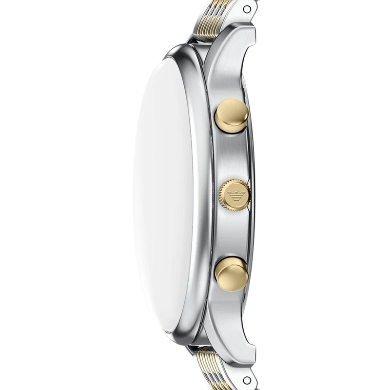 Emporio Armani Round Grey Dial Watch AR11773