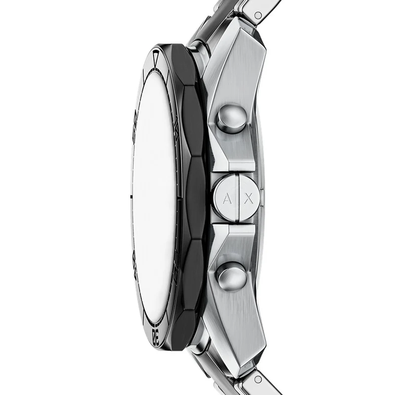 Armani Exchange Round Black Dial Watch AX1973