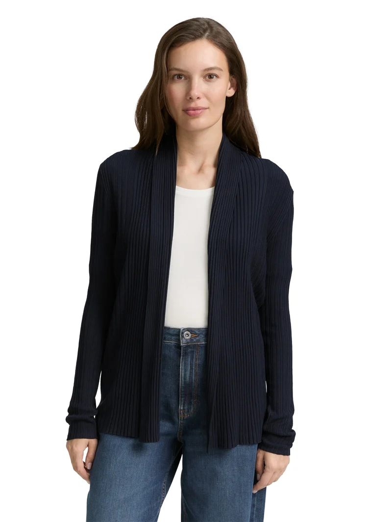 knit rib cardigan, Lunar Eclipse