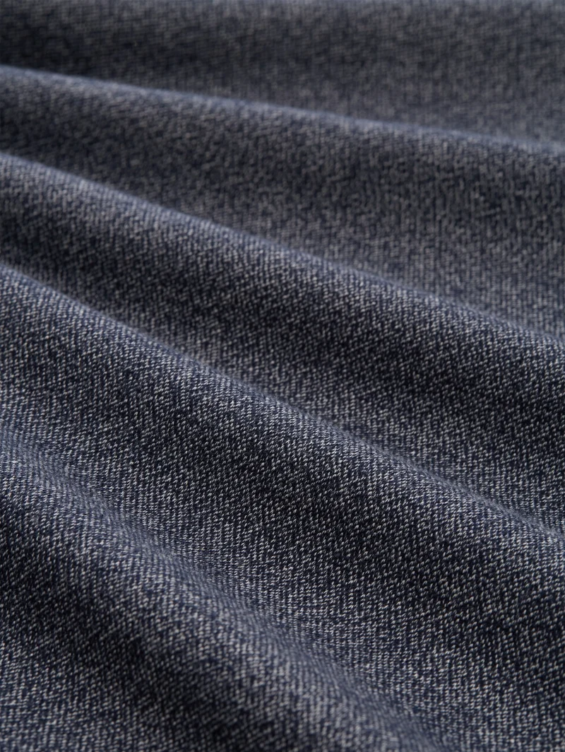structured longsleeve, navy grindle structure