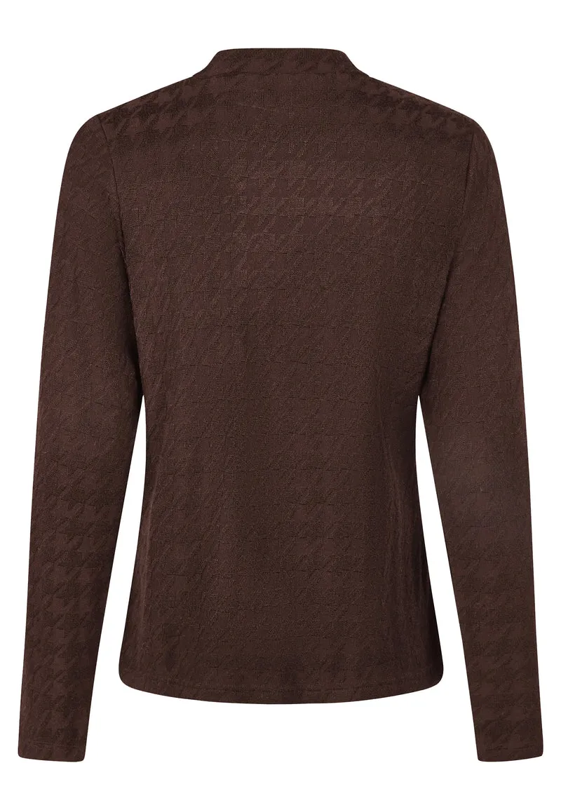 SWEATER, CHOCOLATE