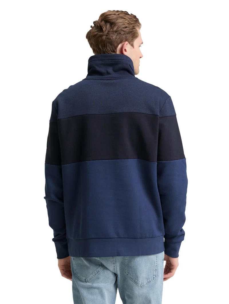cutline snood, ocean blue