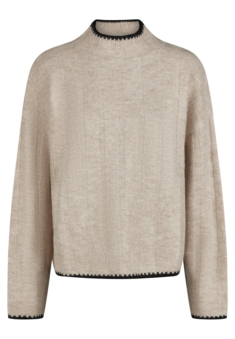 SWEATER, LT CAMEL BEIGE MEL