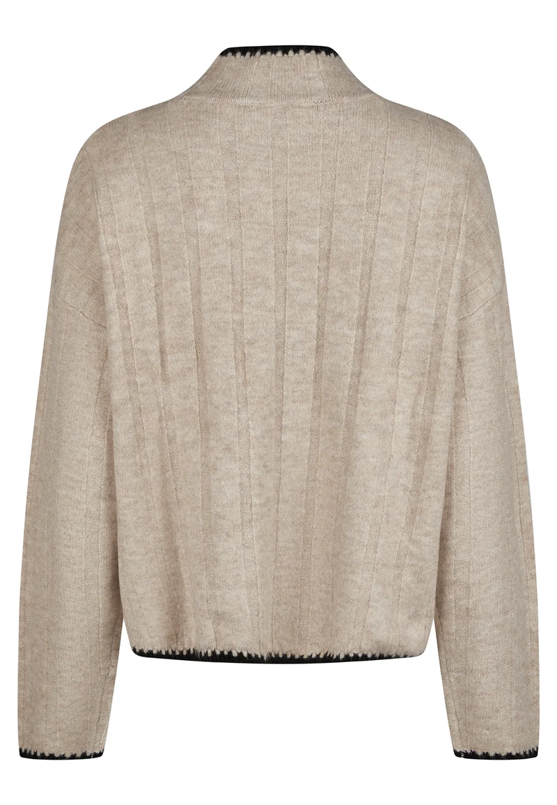 SWEATER, LT CAMEL BEIGE MEL