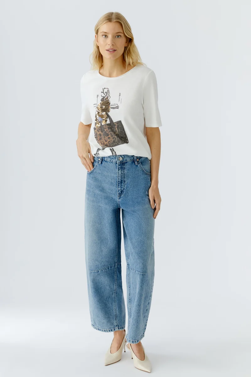 T-Shirt, cloud dancer