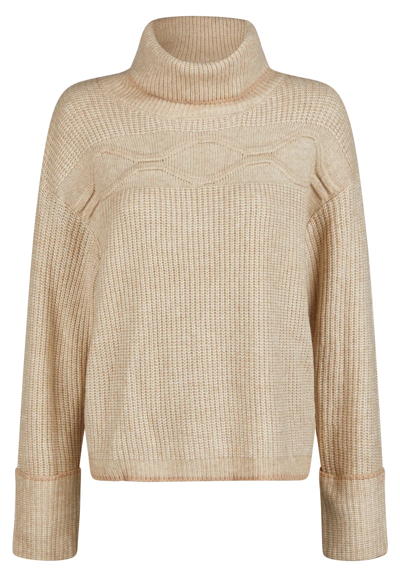 SWEATER, LT CAMEL BEIGE MEL