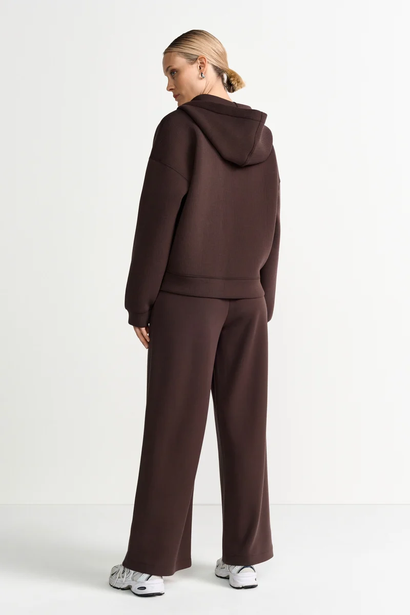 Zip Jacket, dark chocolate