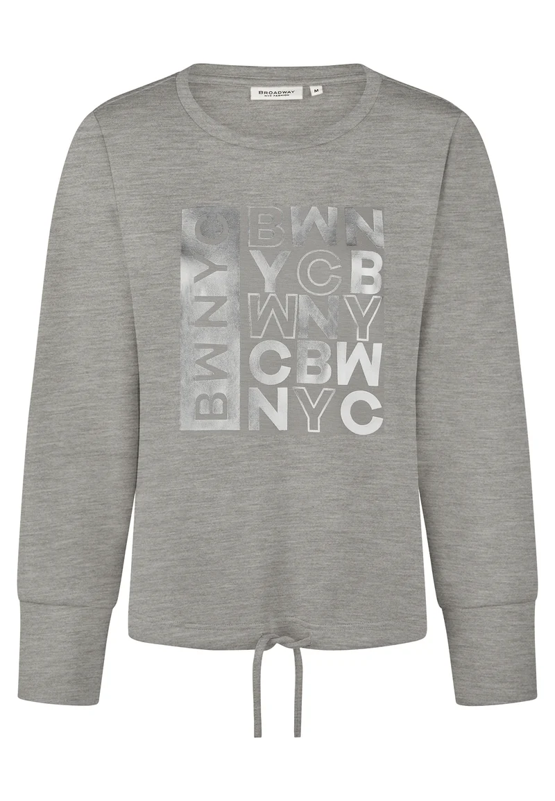 SWEATSHIRT, FROST GRAY MELANGE