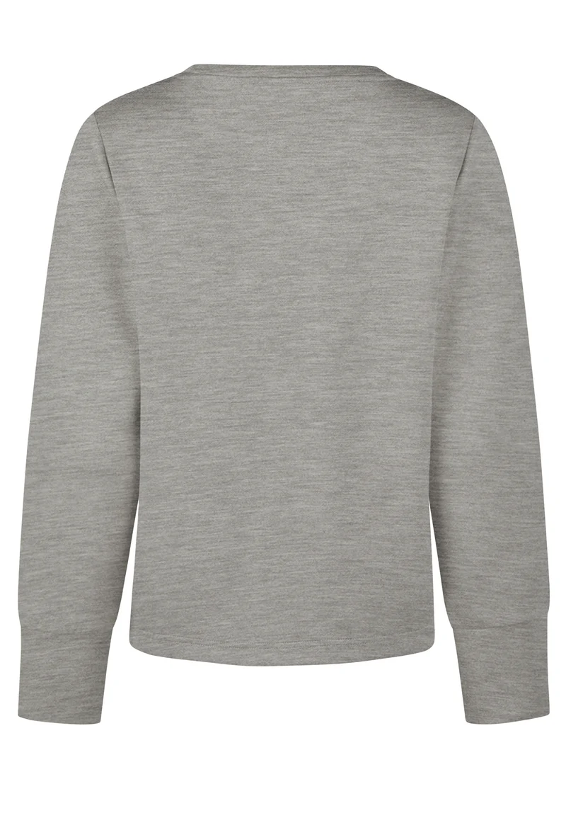 SWEATSHIRT, FROST GRAY MELANGE