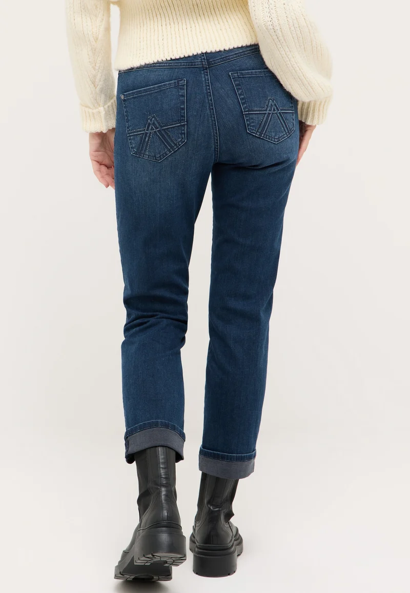 DARLEEN CROP TU SPARKLE, blue used