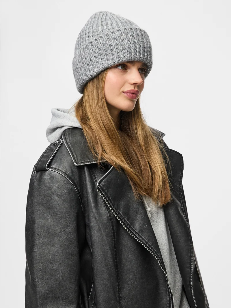PCMILLA HOOD NOOS BC, Medium Grey Melange/MELANGE