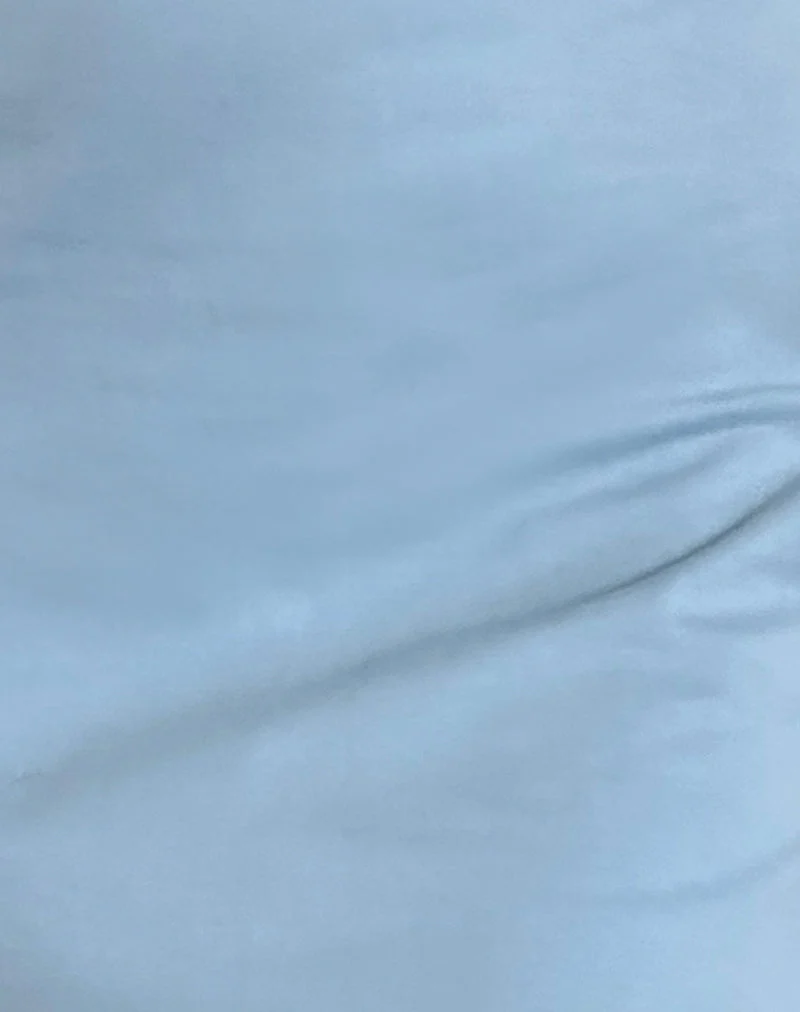 Riniko Minikleid in Nantucket Blau mit weißer Borte