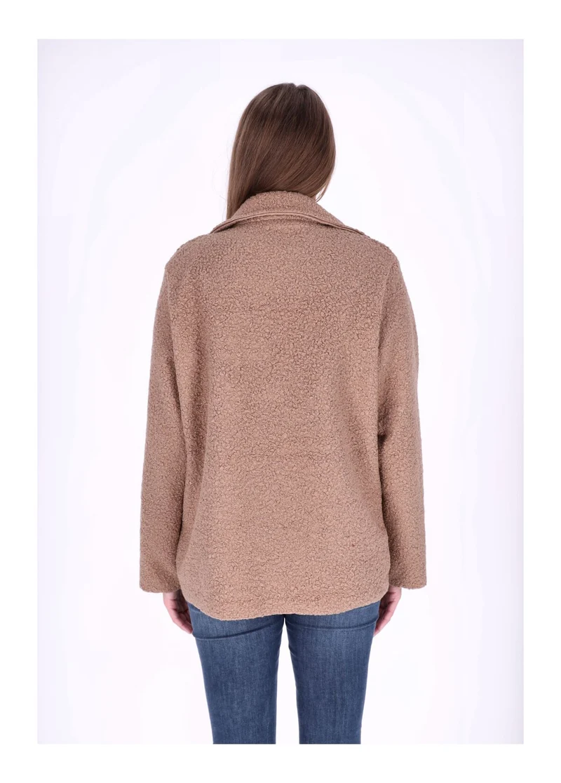 Splash of Color Bouclé Kurzjacke Damen
