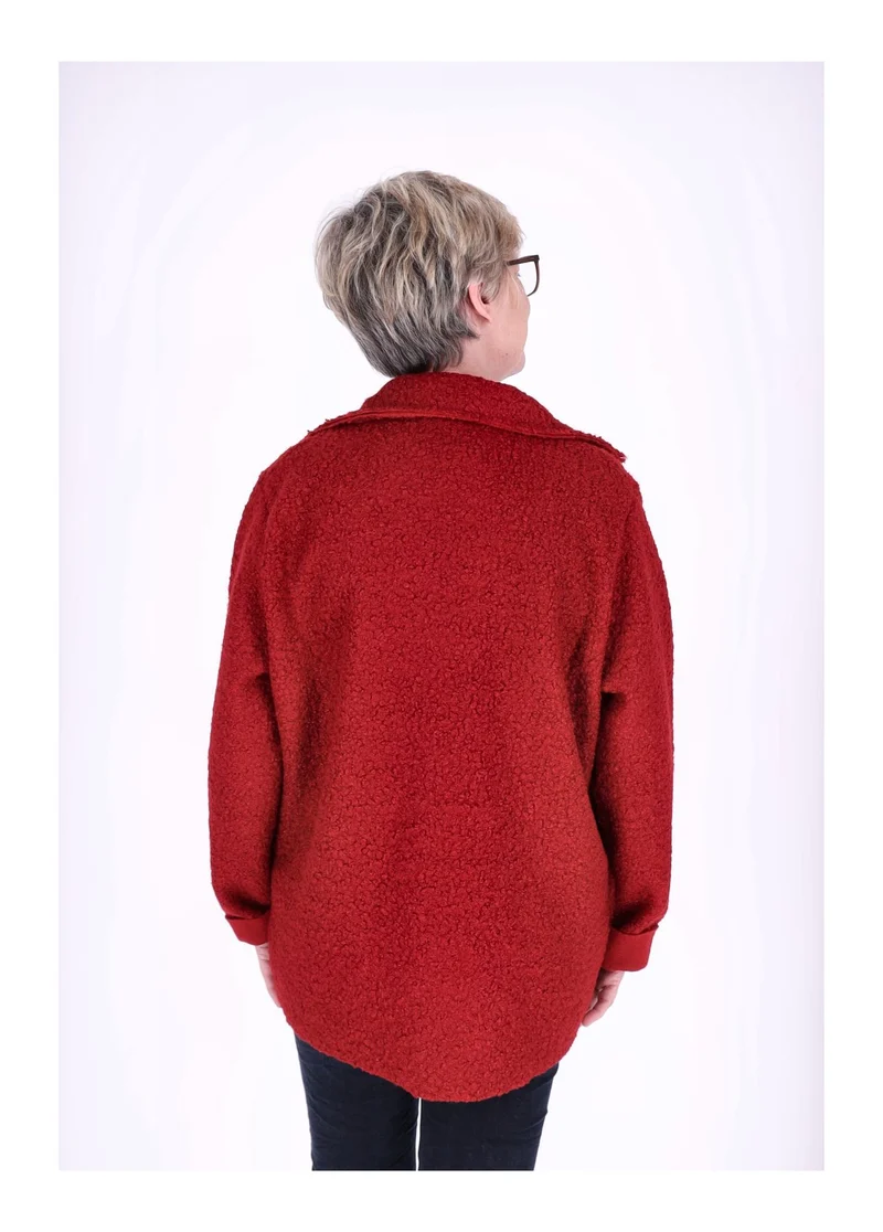 Splash of Color Bouclé Kurzjacke Damen