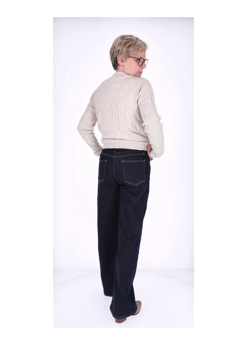 Splash of Color Damen Wide Leg Jeans