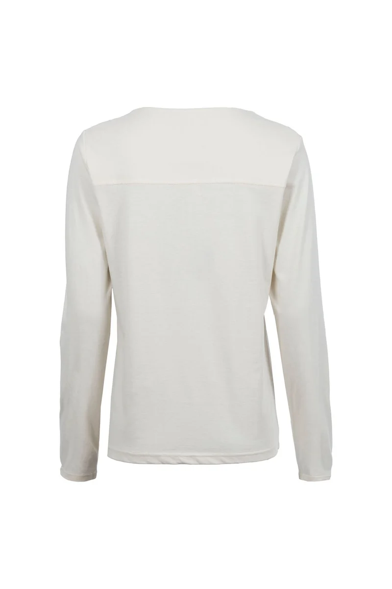 SOQUESTO Langarmshirt Damen Baumwolle