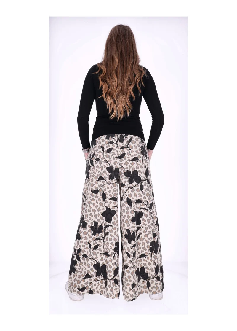 Splash of Color Cordhose Damen Wide Leg