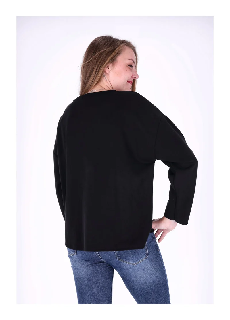 Splash of Color Damen Sweatshirt Blume